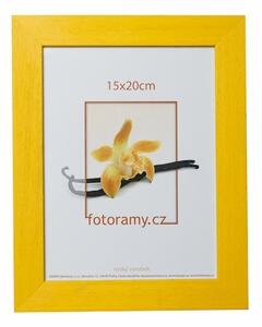 Dřevěný fotorámeček DRC11K 30x45 C12 žlutý