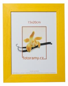 Dřevěný fotorámeček DRC11K 30x45 C12 žlutý