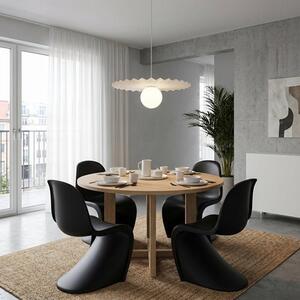 Závěsné svítidlo UMBRA 1 – celobílé, sklo, 1× G9, šířka 35 cm