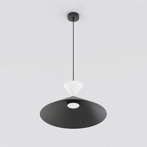 Závěsné svítidlo RALF 1M – černé / bílé, 1× GX53, šířka 40 cm