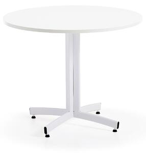 AJ Produkty Kulatý stůl SANNA, Ø900x720 mm, bílá