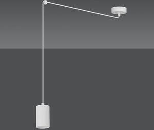 Závěsné svítidlo TRAKER 1 – bílé, 1× GU10, šířka 8 cm