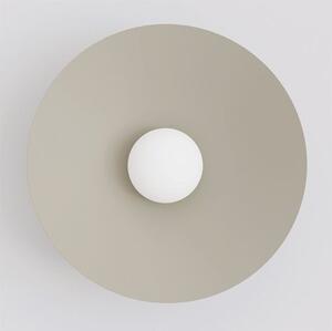 Nástěnné svítidlo MONO K1L – moka, opálové sklo, 1× E14, šířka 50 cm