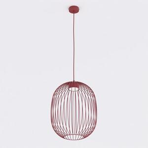 Závěsné svítidlo MANTRA 1 – vínové, 1× GX53, šířka 33 cm