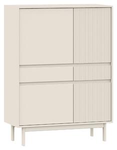 VYSOKÁ KOMODA, pinie, kašmírová, 102/136/42 cm Livetastic - Vysoké komody, Online Only
