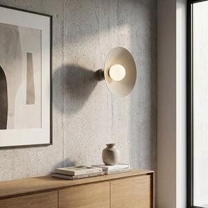 Nástěnné svítidlo MONO K1M – moka, opálové sklo, 1× E14, šířka 40 cm