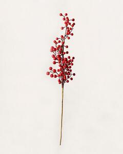 Dekorativní větvička Cranberry 66 cm