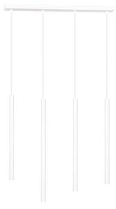 Závěsné svítidlo SELTER 4 – bílé, 4× G9, šířka 60 cm