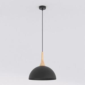Závěsné svítidlo NAUTICA 1S – černé, 1× GX53, šířka 30 cm
