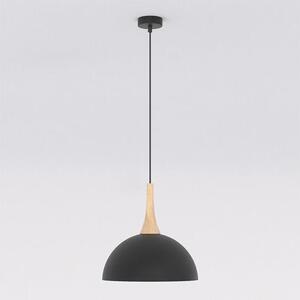 Závěsné svítidlo NAUTICA 1S – černé, 1× GX53, šířka 30 cm