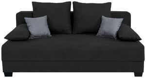 ROZKLÁDACÍ POHOVKA, textil, kompozitní dřevo, černá P & B - Rozkládací sedačky, Online Only