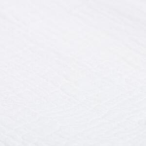 NEW BABY Dětská mušelínová deka bílá Bavlna Mušelín 70x100 cm
