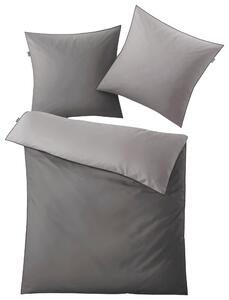 OBOUSTRANNÉ POVLEČENÍ, makosatén, šedá, 135/200 cm Kleine Wolke - Online Only povlečení, Online Only