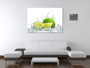Obraz na plátně Zelená limetka Rozměry: 40 x 60 cm