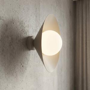 Nástěnné svítidlo MONO K1S – moka, opálové sklo, 1× E14, šířka 30 cm