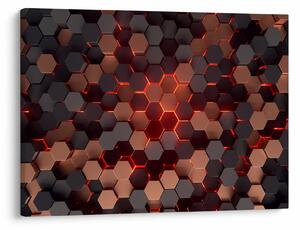 Obraz - Futuristická abstrakce (70x50 cm)