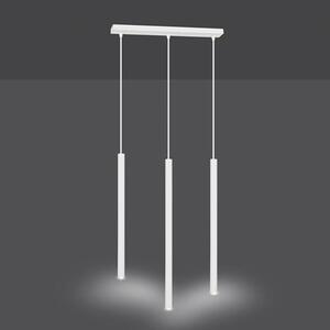 Závěsné svítidlo SELTER 3 – bílé, 3× G9, šířka 45 cm