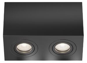 Maytoni Stropní svítidlo ATOM, 10W, d. 20 cm, 2xGU10 Barva: Černá