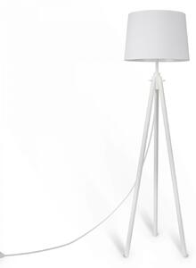 Maytoni Stojací lampa Calvin, 60W, V. 164,2 cm, 1xE27 Barva: Bílá
