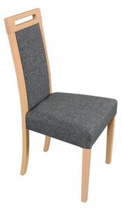 Jídelní židle ROMA 5 dub sonoma/tmavě šedá