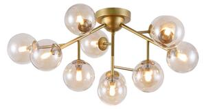 Maytoni Luxusní stropní svítidlo DALLAS, 28W, v. 17,5 cm, 12xG9 Barva: Zlatá