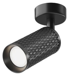 Maytoni Designové stropní svítidlo FOCUS DESIGN, 10W, d. 13 cm, 1xGU10 Barva: Černá