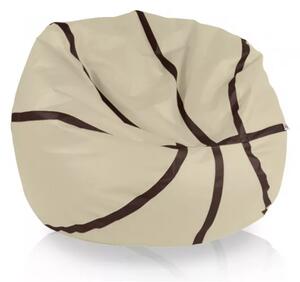 Sedací vak Basketbal perla