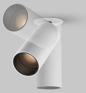 Maytoni Moderní zápustné stropní LED svítidlo FOCUS, 12W, v. 12,5 cm Barva: Bílá, Teplota světla: 3000K - teplá bílá