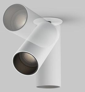 Maytoni Moderní zápustné stropní LED svítidlo FOCUS, 12W, v. 12,5 cm Barva: Bílá, Teplota světla: 4000K - denní bílá