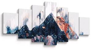 Obraz - Abstraktní hora (210x100 cm)