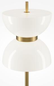 Maytoni Designová stojací LED lampa KYOTO, 11W, v. 145 cm, 3000K Barva: Mosaz