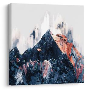 Obraz - Abstraktní hora (30x30 cm)