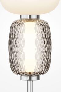 Maytoni Designová stolní LED lampa PATTERN, 28W, v. 67,5 cm, 3000K Barva: Chrom