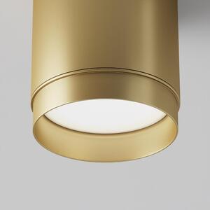 Maytoni Moderní stropní svítidlo POLAR, 15W, 1xGX53, ⌀ 8,2 cm Barva: Matná zlatá
