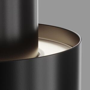 Maytoni Moderní stropní LED svítidlo PLANET, 12W, ⌀ 10 cm, 4000K Barva: Černá