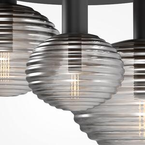 Maytoni Designové stropní svítidlo REELS, 40W, v. 38,5 cm, 3xE14 Barva: Černá