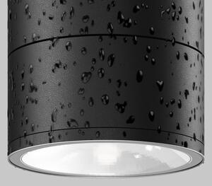 Maytoni Moderní stropní LED svítidlo SPIN, 12W, v. 10,8 cm, 3000K, IP54 Barva: Černá