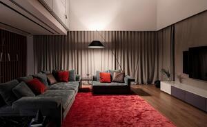 Maytoni Moderní stojací lampa CAMPANULA, 60W, v. 235 cm, 1xE27