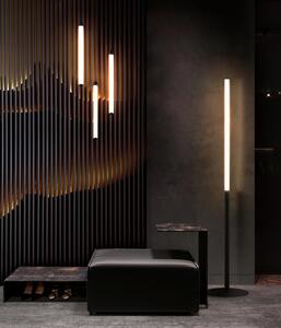 Maytoni Moderní stojací LED lampa RAY, 18W, v. 130 cm, 3000K