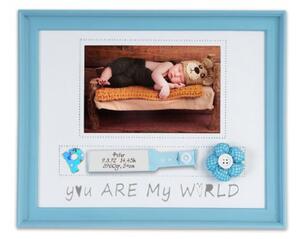 Dětský fotorámeček SPECIAL BABY FRAME 10x15 modrý