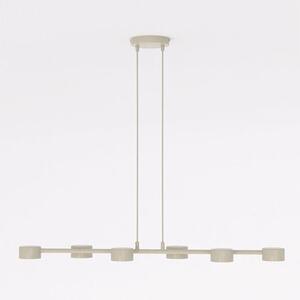 Závěsné svítidlo MEGARA 6 – moka, 6× GX53, šířka 95 cm