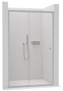 Cerano Varone, posuvné sprchové posuvné dveře 100x195 cm, 6mm čiré sklo, chromový profil, CER-CER-DY505-100-195