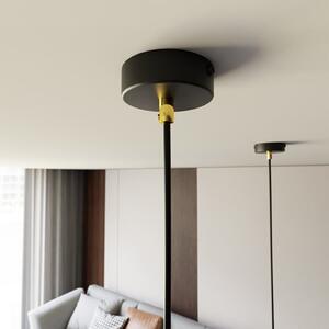 Závěsné svítidlo ELIT 1 – černé / zlaté, 1× GX53, šířka 12 cm