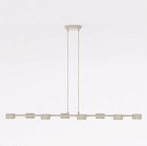 Závěsné svítidlo MEGARA 8 – moka, 8× GX53, šířka 116 cm