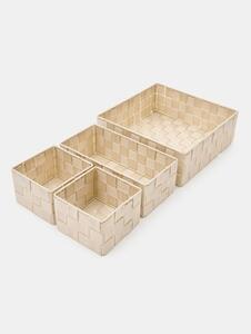 Sinsay - Pletené organizéry 4 pack - béžová