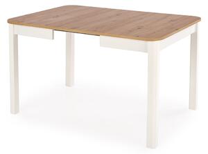 Stůl rozkládaný 90x90 Biatro - Dub artisan / Bílý