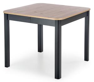 Stůl rozkládaný 90x90 Biatro - Dub artisan / Černý