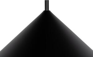 Designová stojací lampa černá - Triangolo