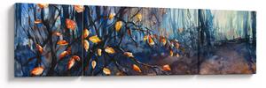 Obraz - Paprsky podzimního slunce (170x50 cm)