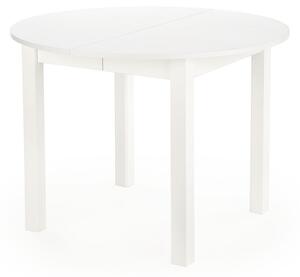 Stůl rozkládaný kulatý 102 Neryt - Bílý
